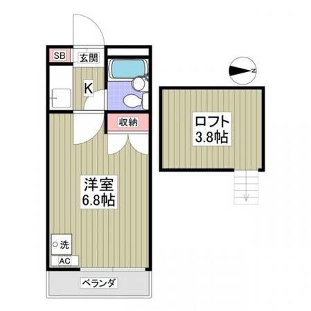 ガーベラの物件間取画像